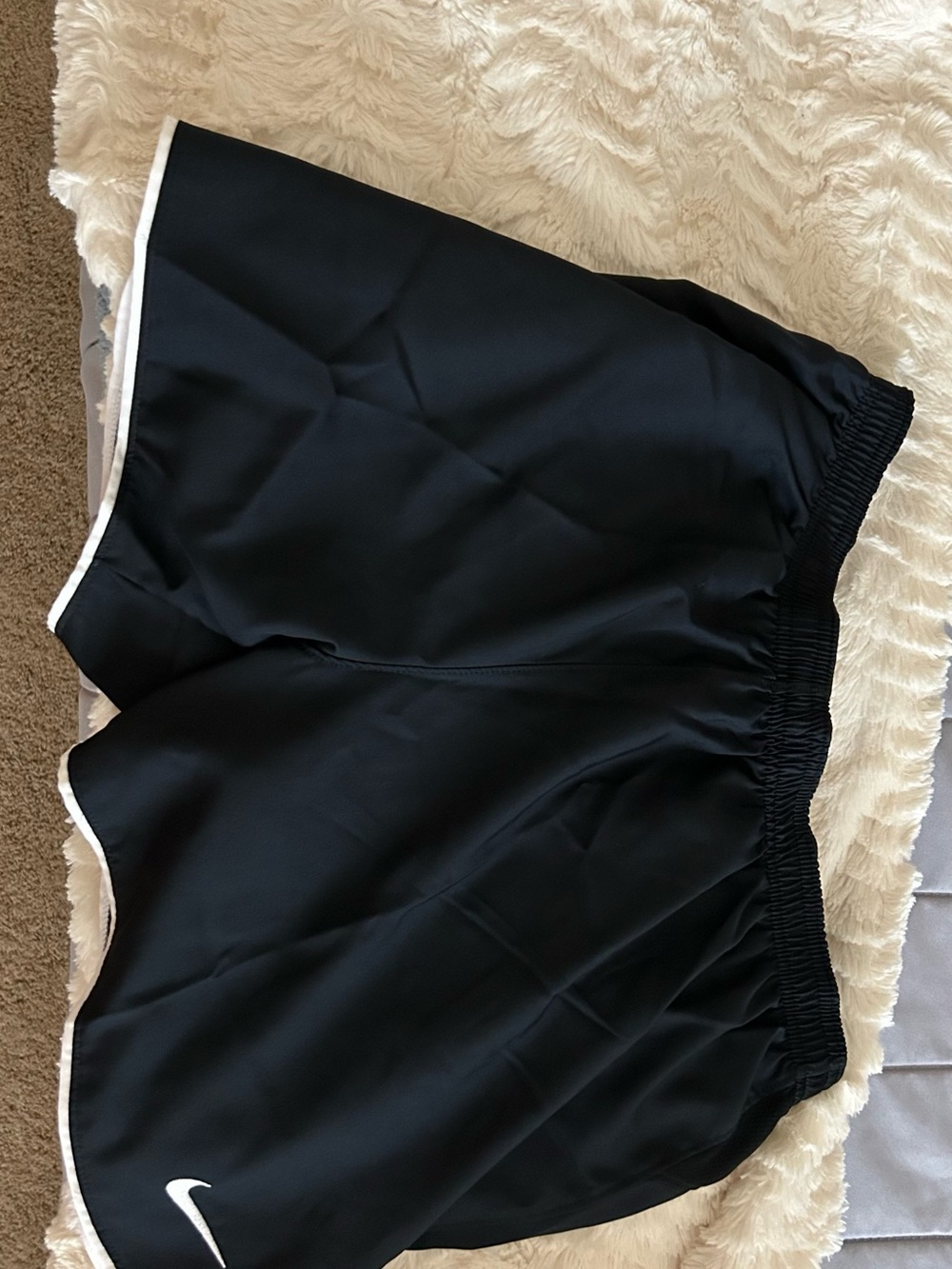 Nike Black Dri-FIT Slim Fit Athletic Shorts